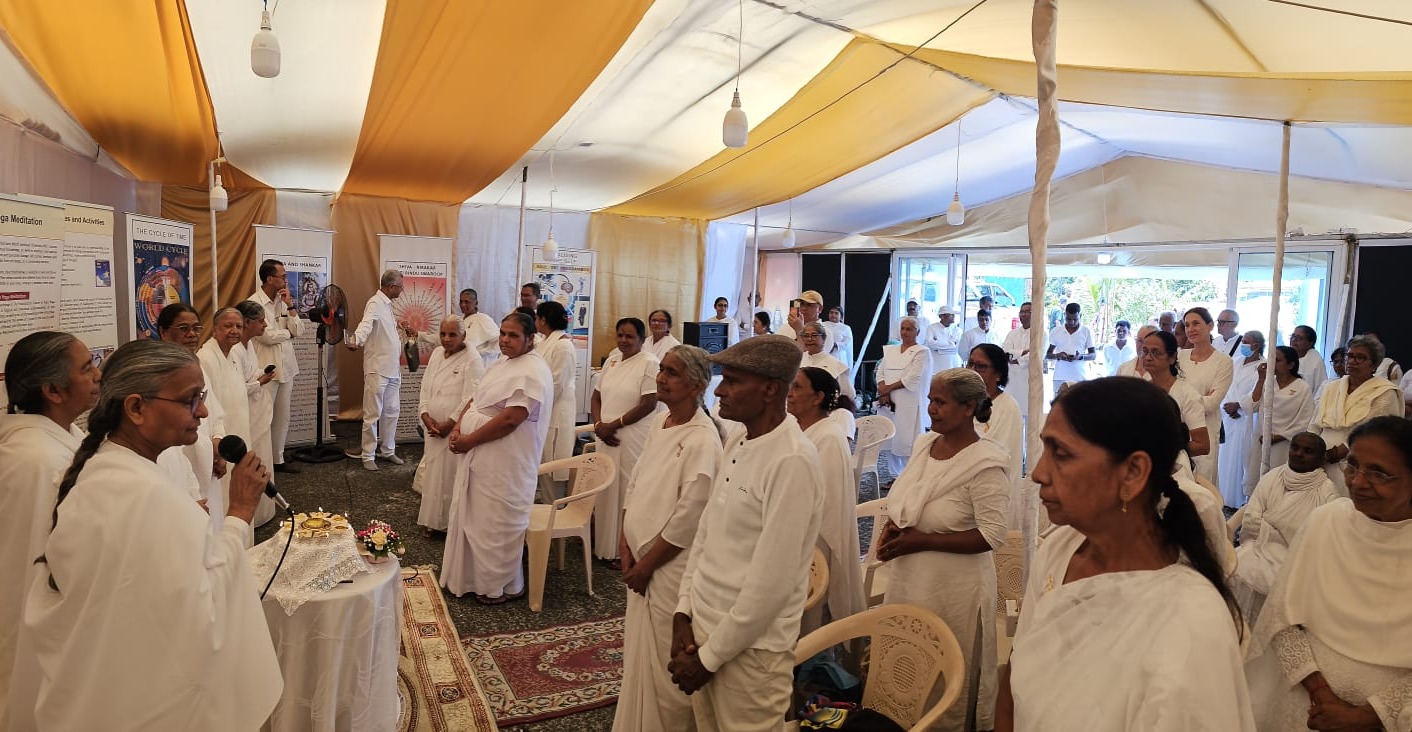 Inauguration of exhibition at Grand Bassin