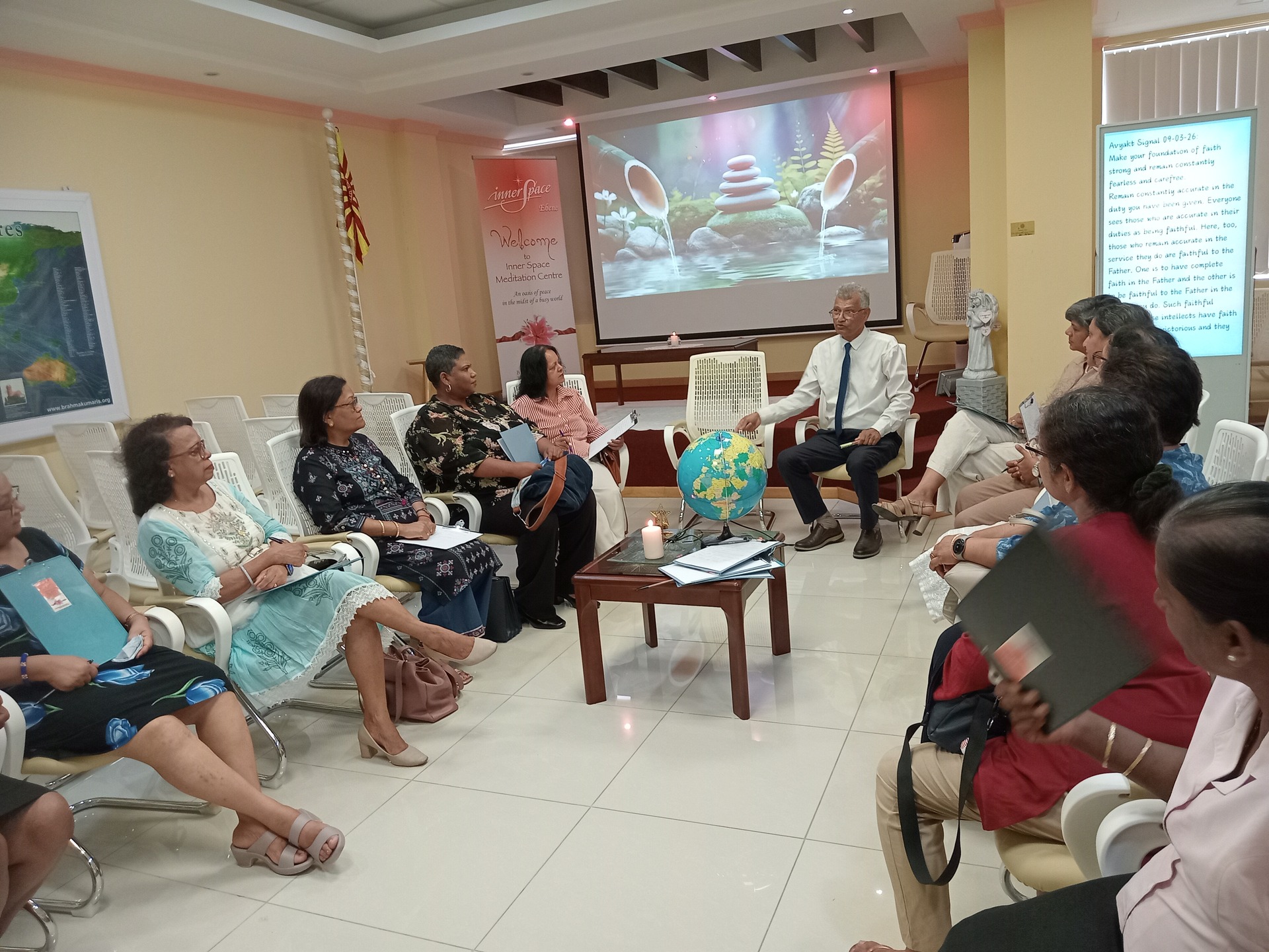 A workshop was organized at Innerspace Ebene on 09 March 2026 for the occasion of UN International Women's day program.