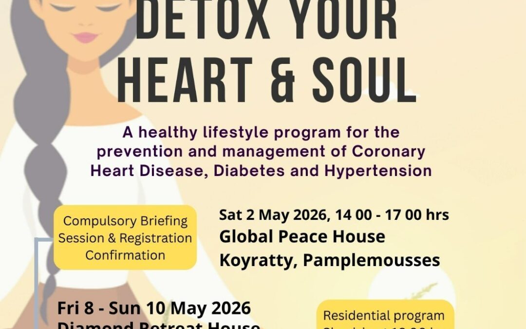 Residential CAD Regression Program- Detox Your Heart & Soul